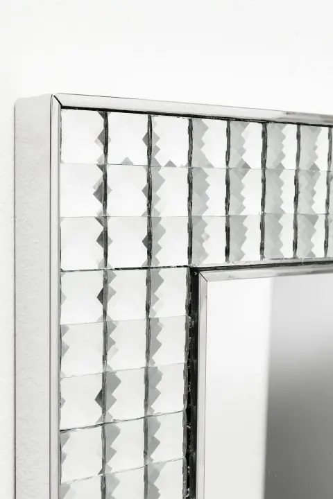 KARE Spiegel Crystals Steel Chrome 83351
