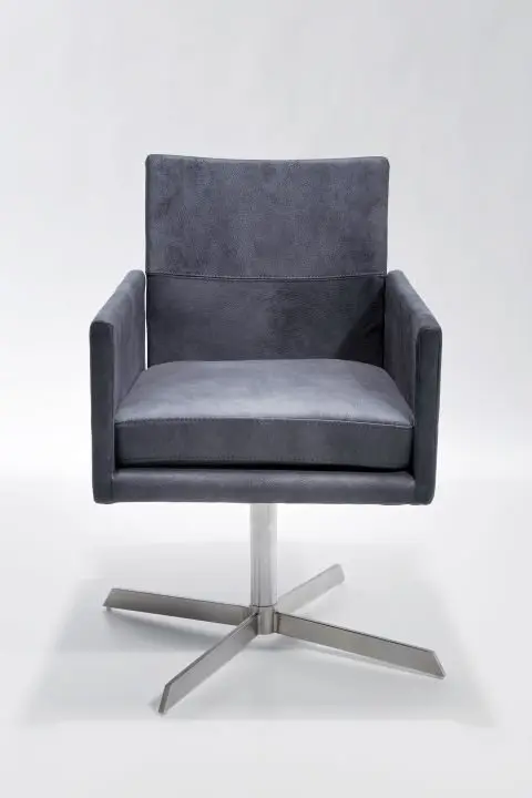 KARE Drehstuhl Dialog Anthrazit 76439