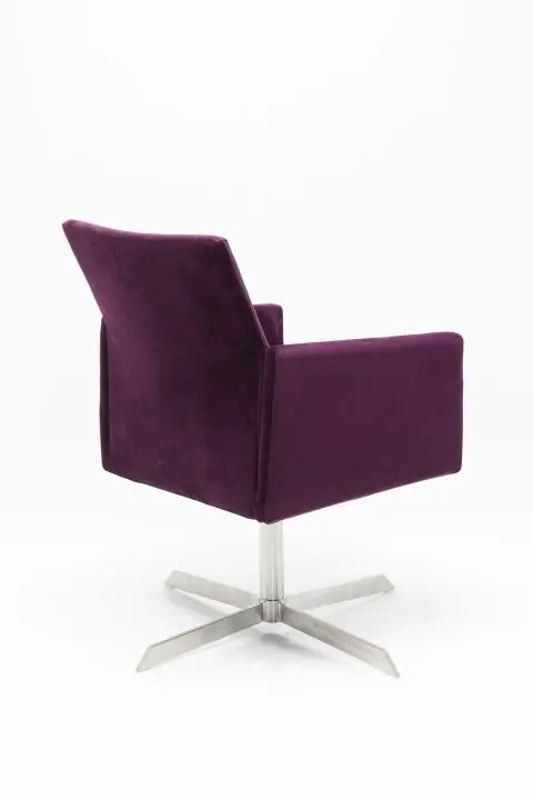 KARE Drehstuhl Dialog Lila 84016