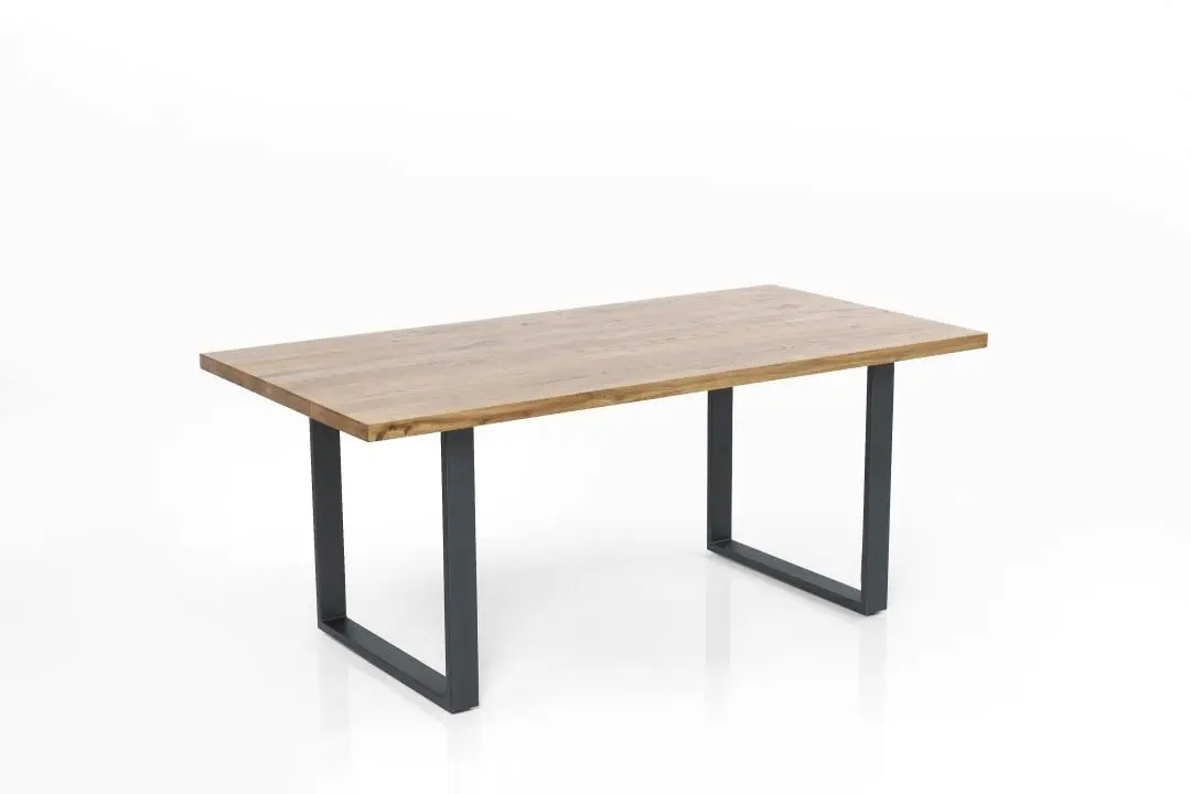 KARE Tisch Jackie Eiche Rohstahl 84524