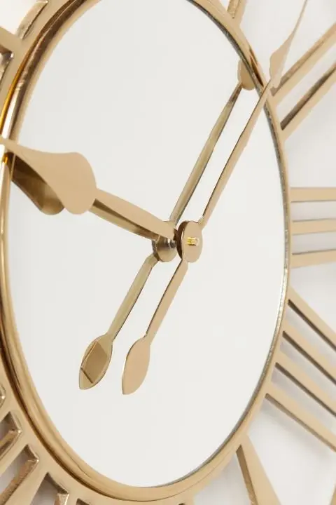 KARE Wanduhr Giant Gold Ø80cm 61494