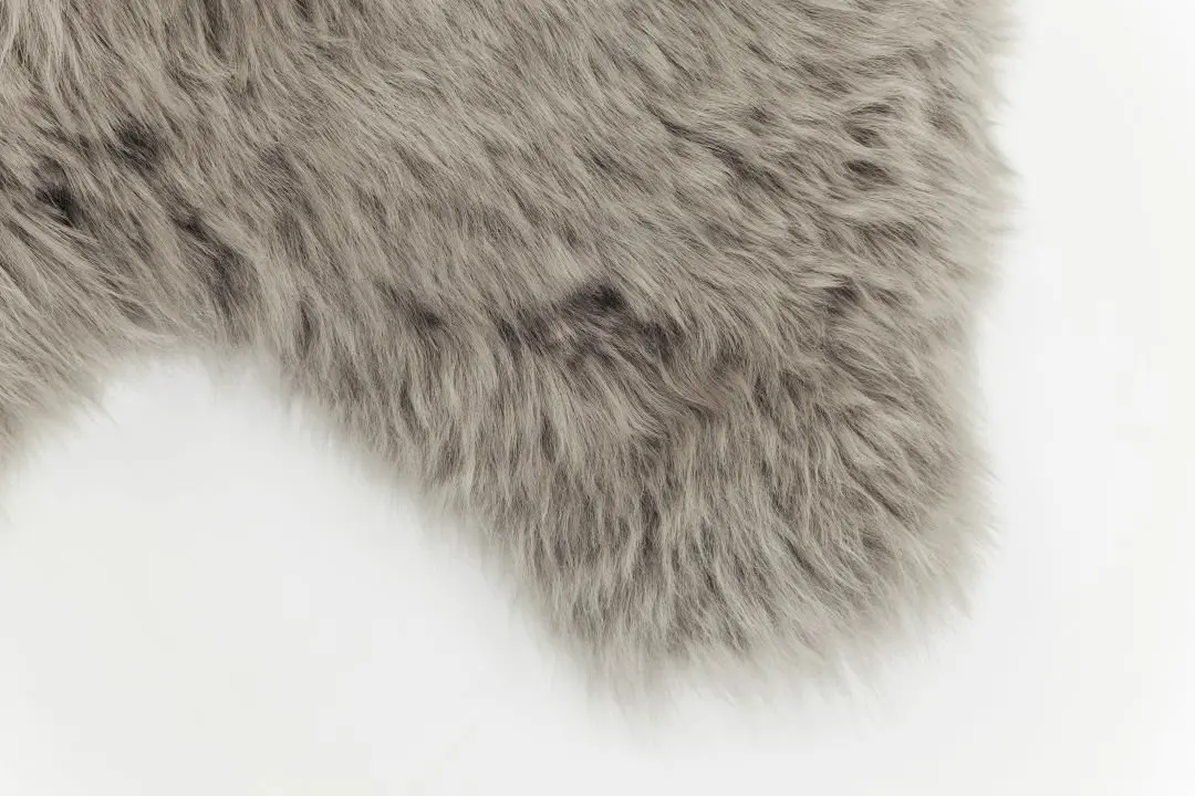 KARE Lammfell Zenzi 95 cm Grau 82464