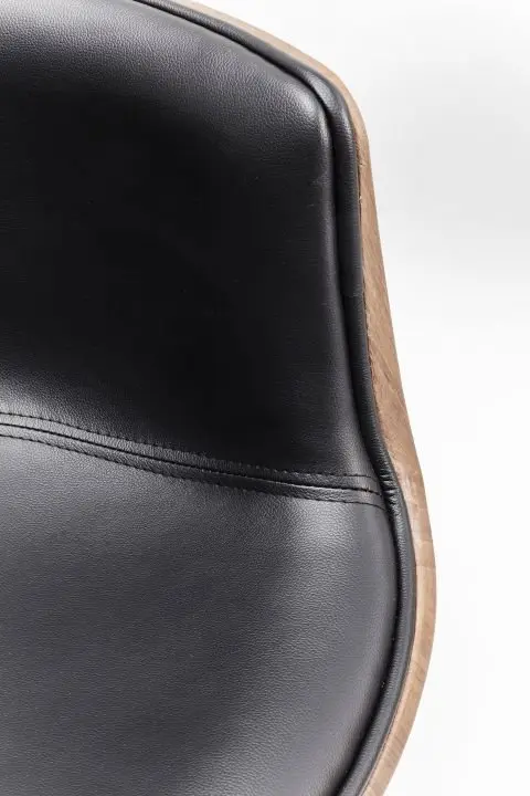 KARE Drehstuhl Club  Walnut 82994