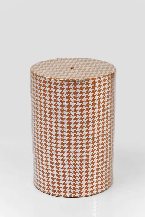 KARE Hocker Curve Orange 81762