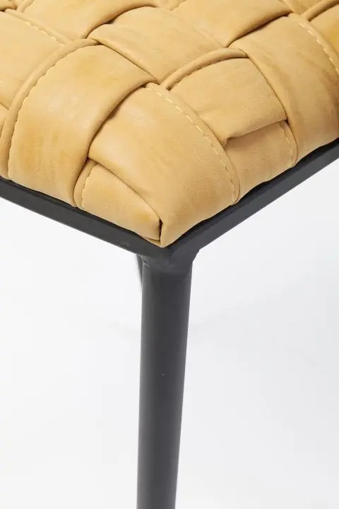 KARE Barhocker Cheerio Gelb 83642