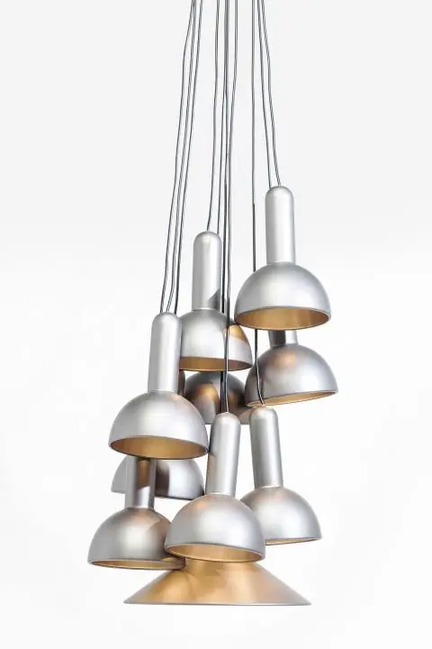 KARE Hängeleuchte Cappello Silber 60169