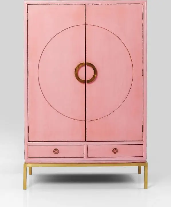 KARE Schrank Disk Pink 83534