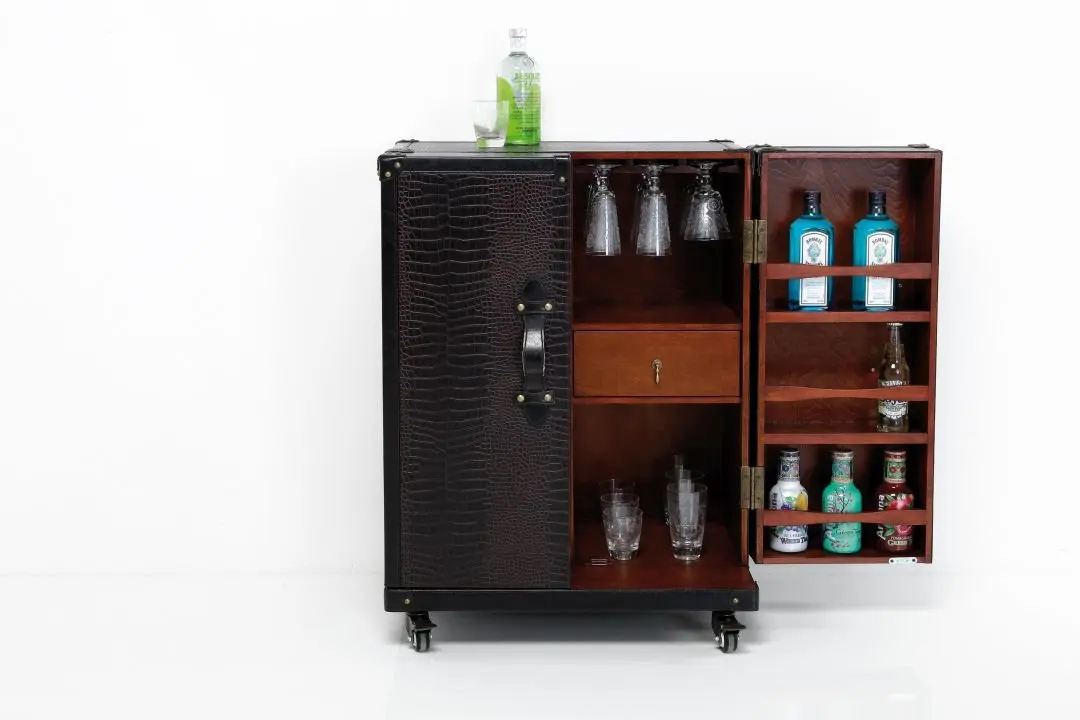KARE Schrankkoffer Bar Colonial 77066
