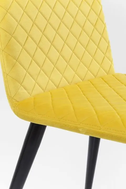 KARE Stuhl Montmartre Gelb 81524