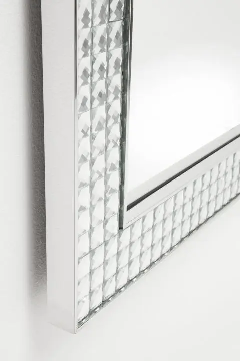 KARE Spiegel Crystals Steel Chrome 83354