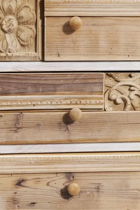 KARE Hochkommode Davos 5 Schübe 83754