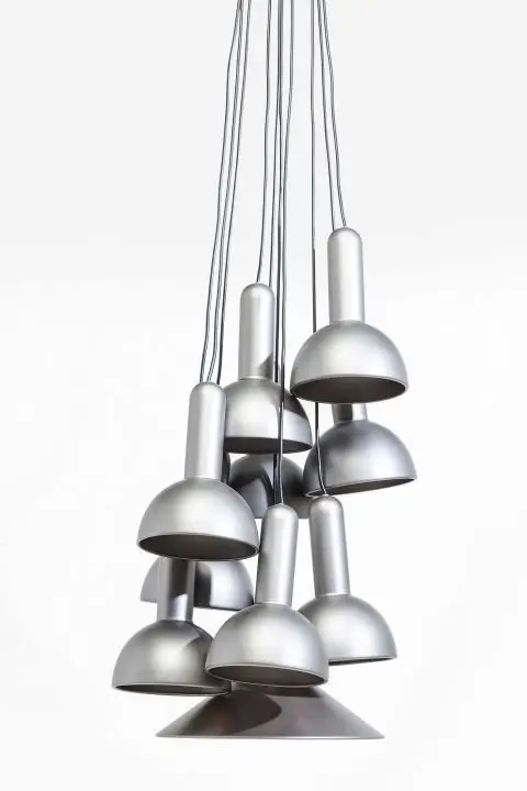 KARE Hängeleuchte Cappello Silber 60169