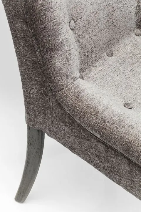 KARE Stuhl Stay Grau Dark 82580