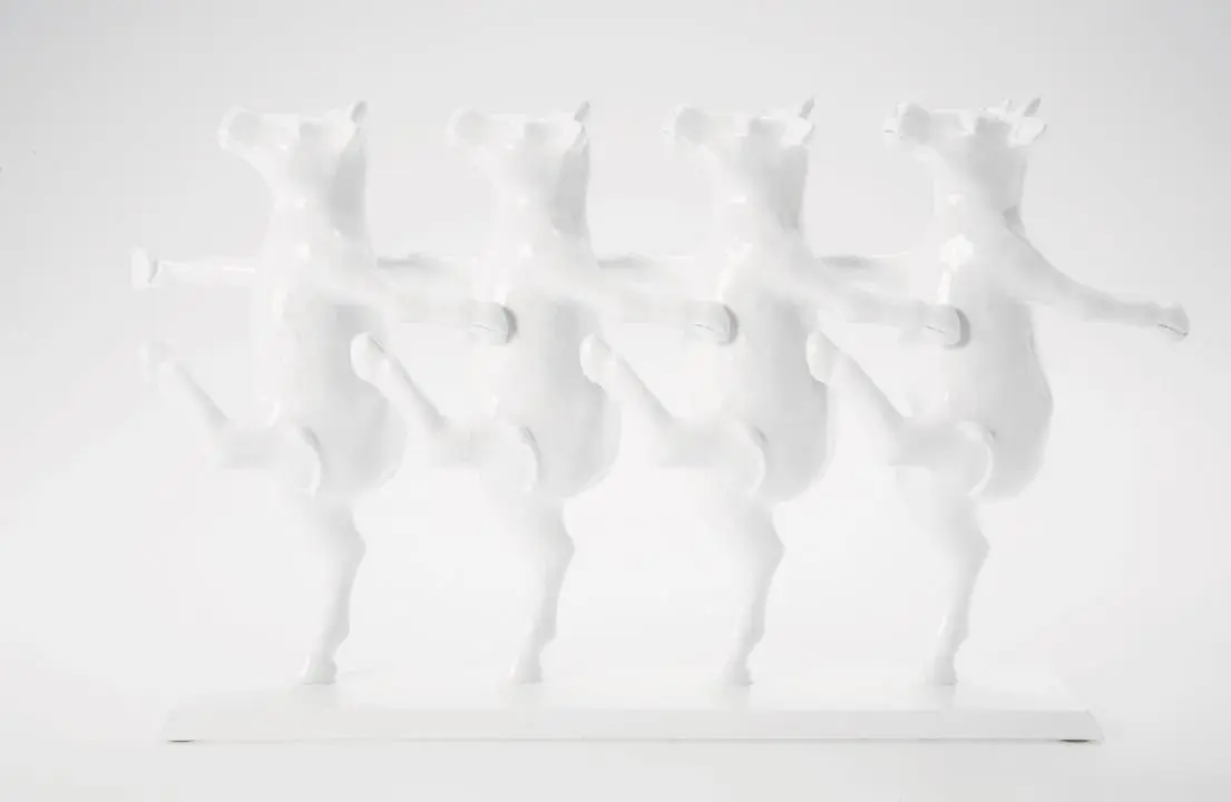KARE Deko Figur Dancing Cows 69748